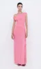 KAILANI ASYM DRESS - GRAPEFRUIT PINK sold by bec + bridge
