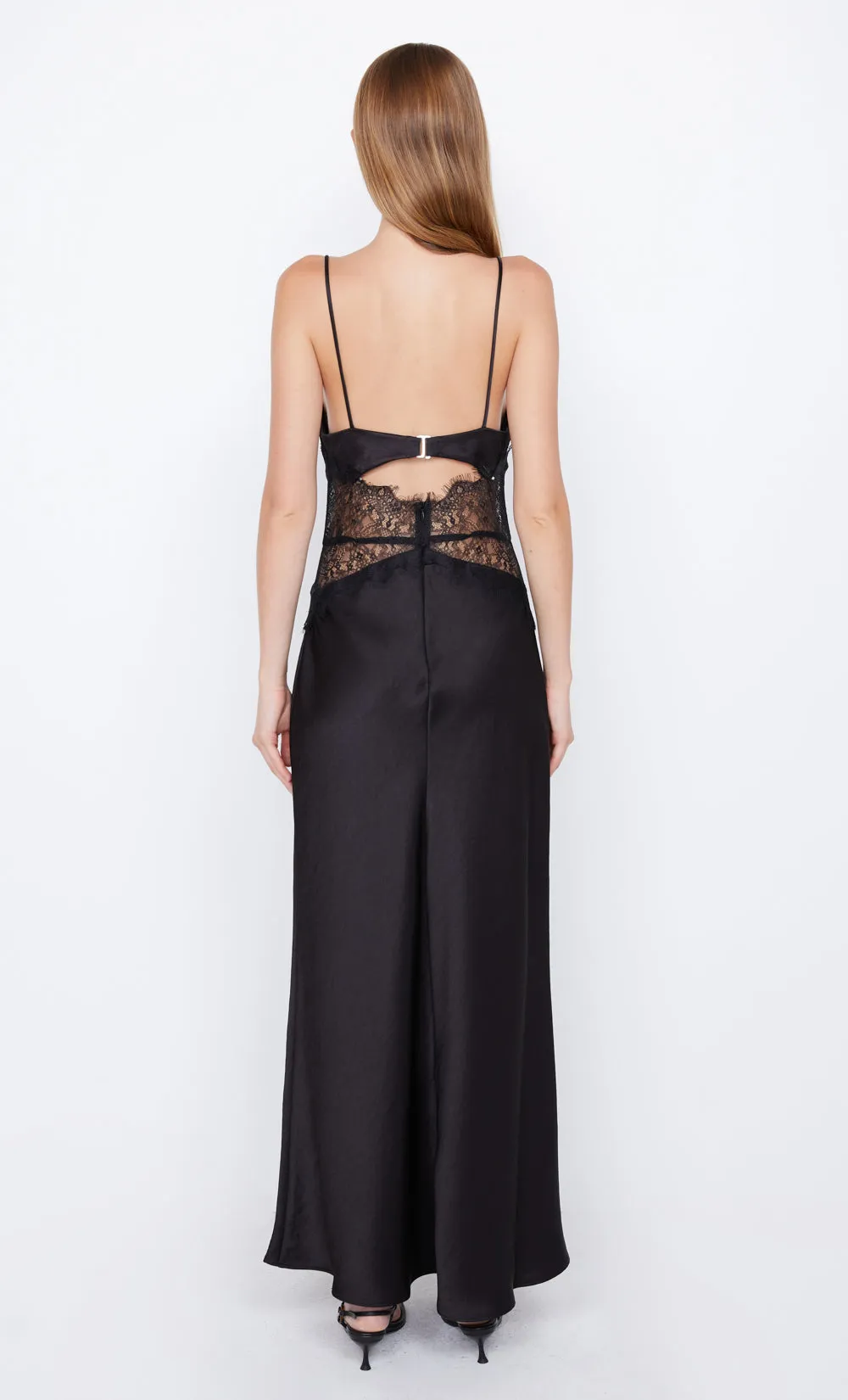 CAMILLE MAXI DRESS - BLACK/BLACK sold by bec + bridge product image thumbnail 2