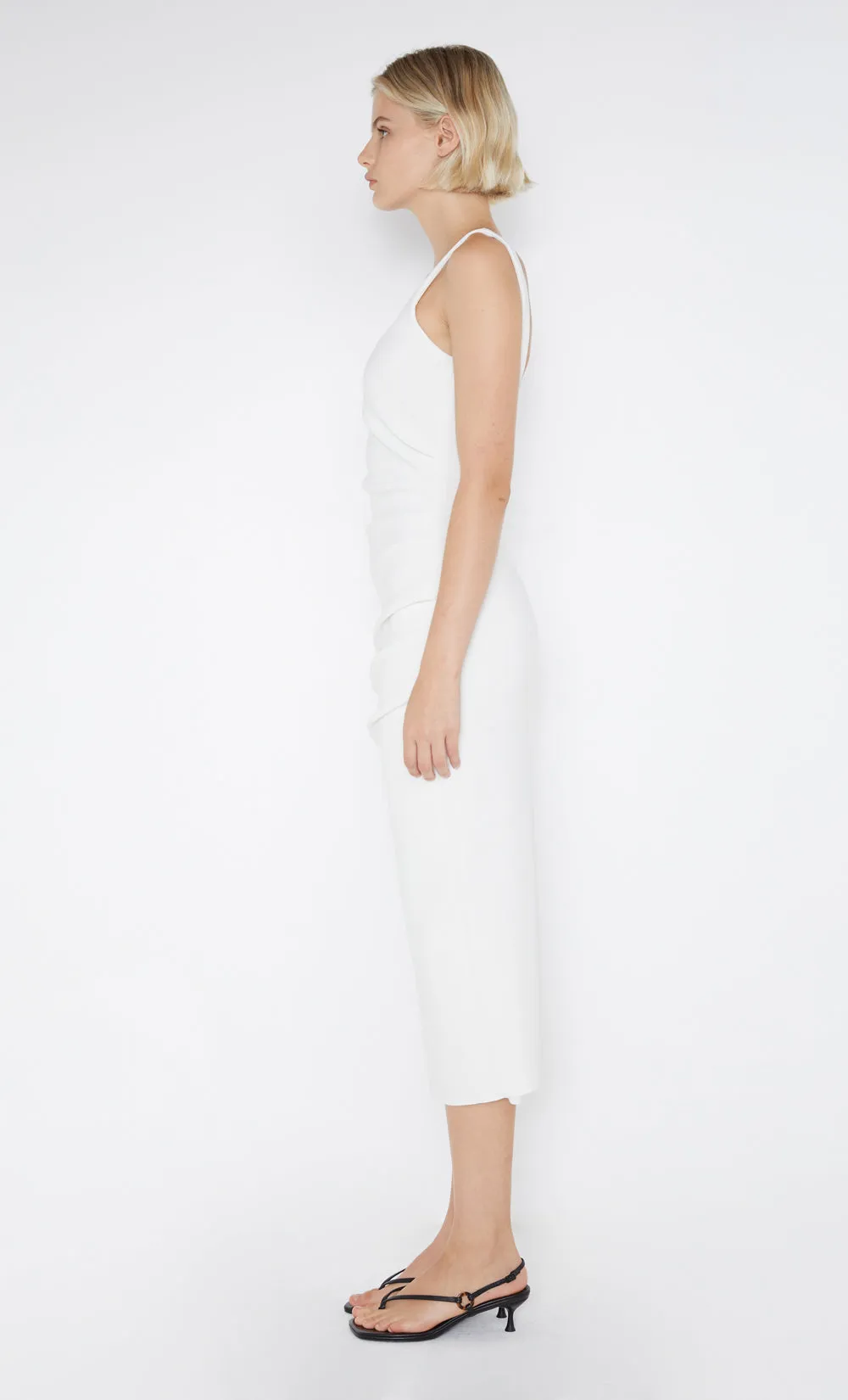 BE MINE SQUARE NECK DRESS - IVORY sold by bec + bridge product image thumbnail 5