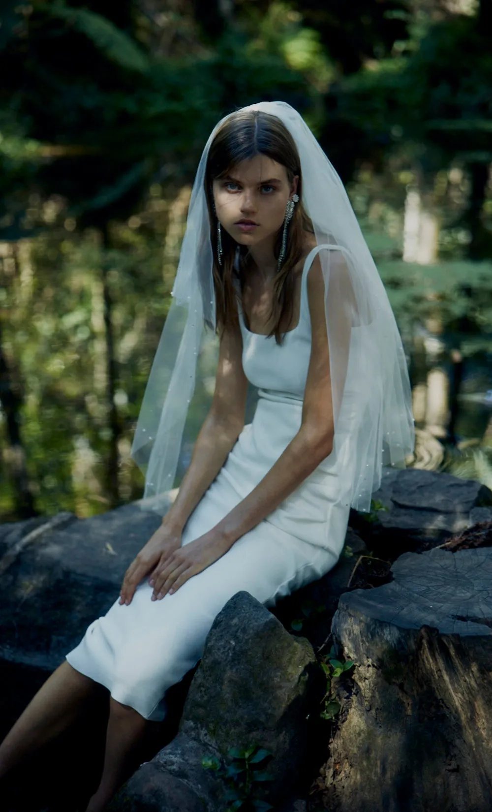 BE MINE SQUARE NECK DRESS - IVORY sold by bec + bridge product image thumbnail 2