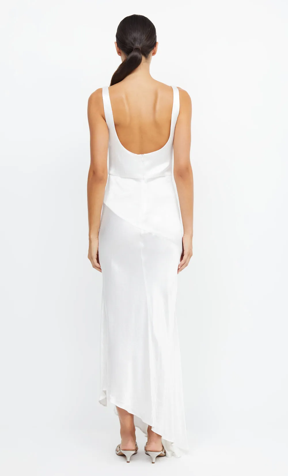 MOON DANCE COWL DRESS - IVORY sold by bec + bridge product image thumbnail 3