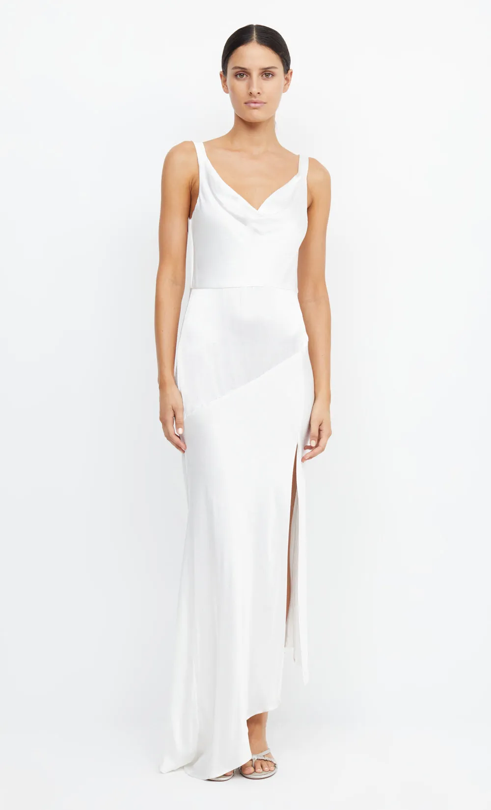 MOON DANCE COWL DRESS - IVORY sold by bec + bridge