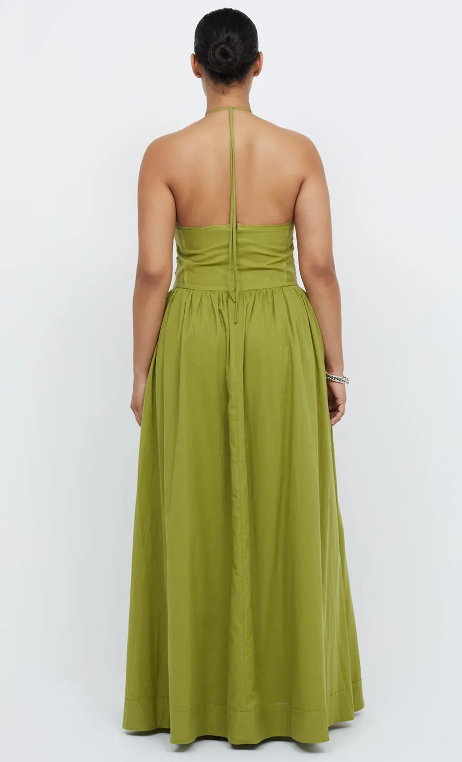 ELLIE MAXI DRESS - FERN GREEN sold by bec + bridge product image thumbnail 5