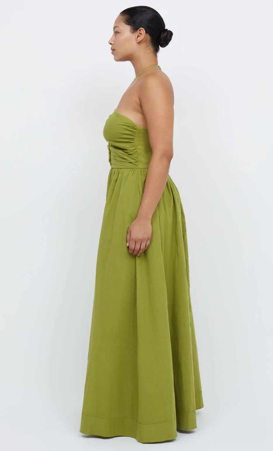 ELLIE MAXI DRESS - FERN GREEN sold by bec + bridge product image thumbnail 4