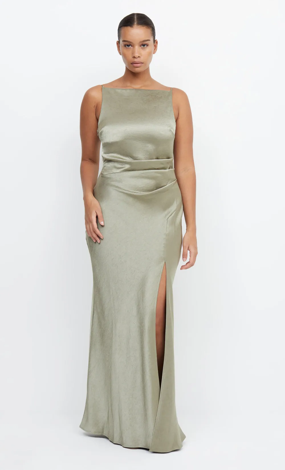 THE DREAMER MAXI DRESS - SAGE sold by bec + bridge product image thumbnail 2