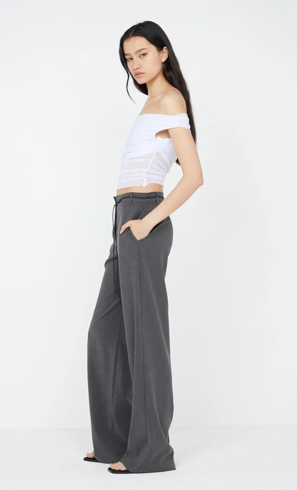 PIA OFF SHOULDER TOP - IVORY sold by bec + bridge product image thumbnail 5