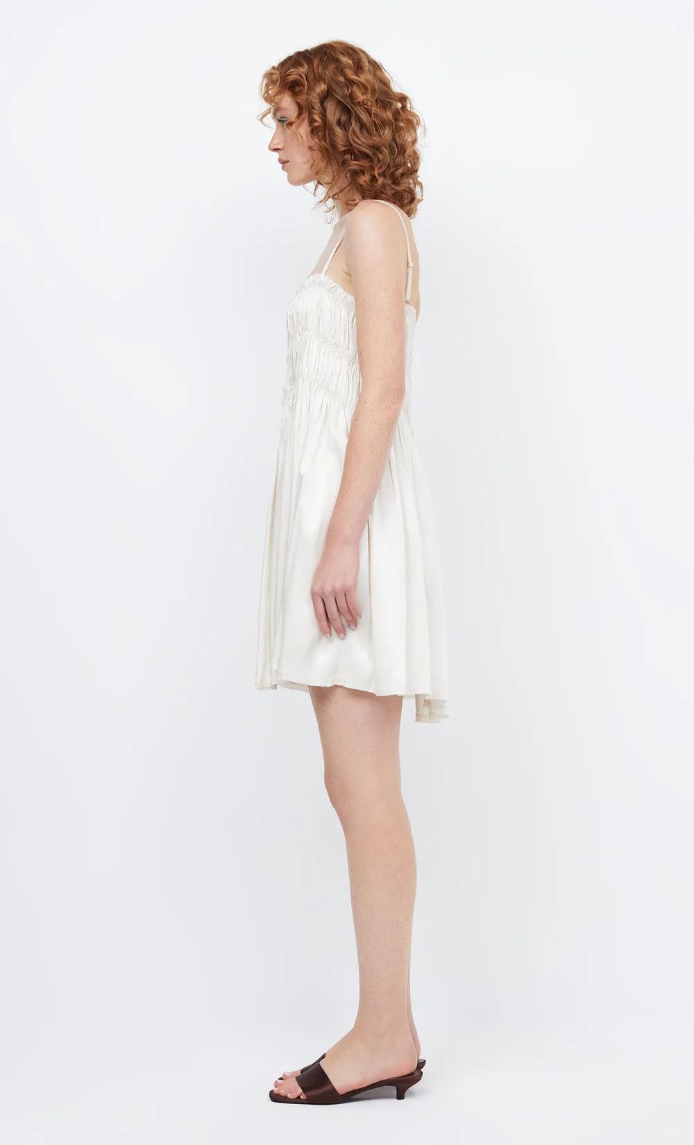 DALI MINI SHIFT DRESS - IVORY sold by bec + bridge product image thumbnail 5