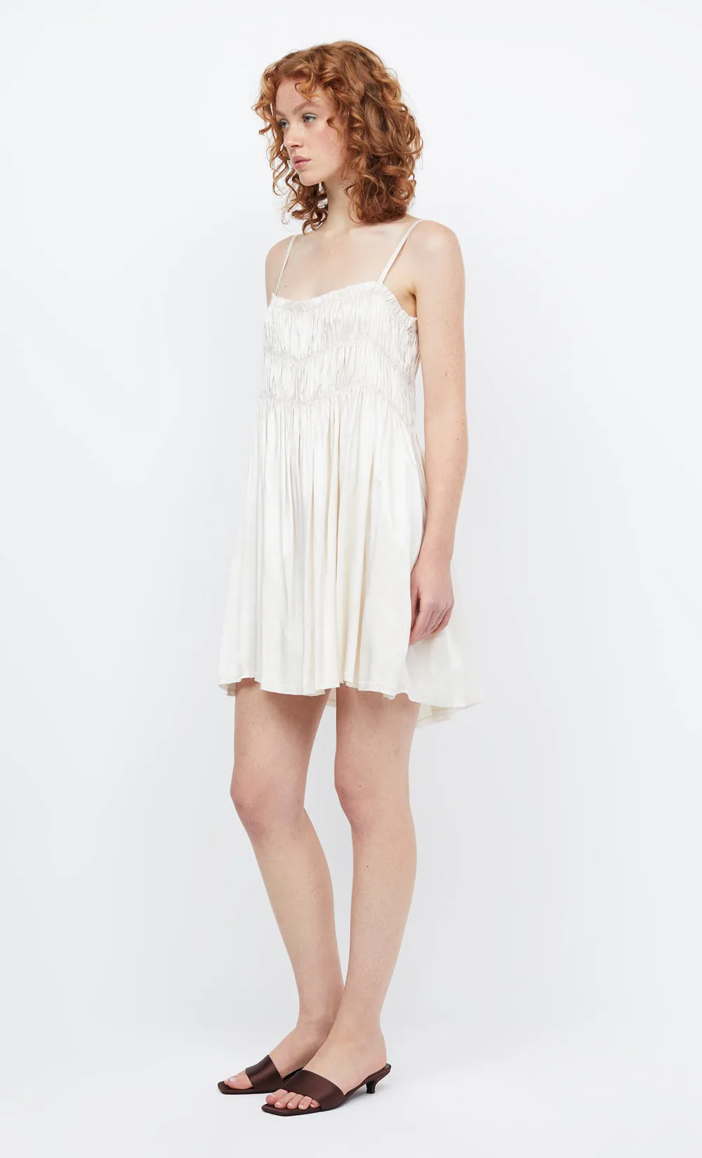 DALI MINI SHIFT DRESS - IVORY sold by bec + bridge product image thumbnail 4