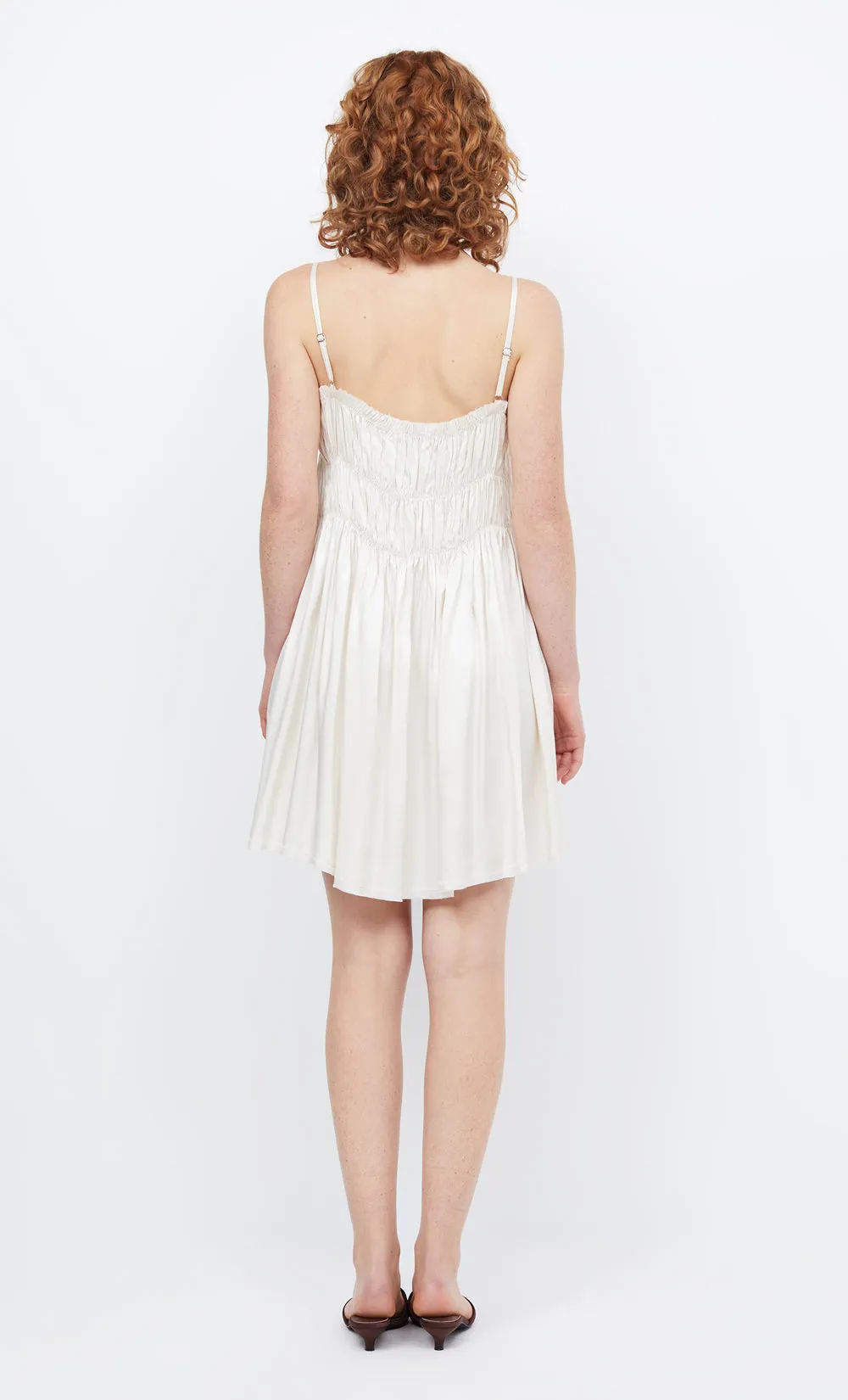 DALI MINI SHIFT DRESS - IVORY sold by bec + bridge product image thumbnail 3