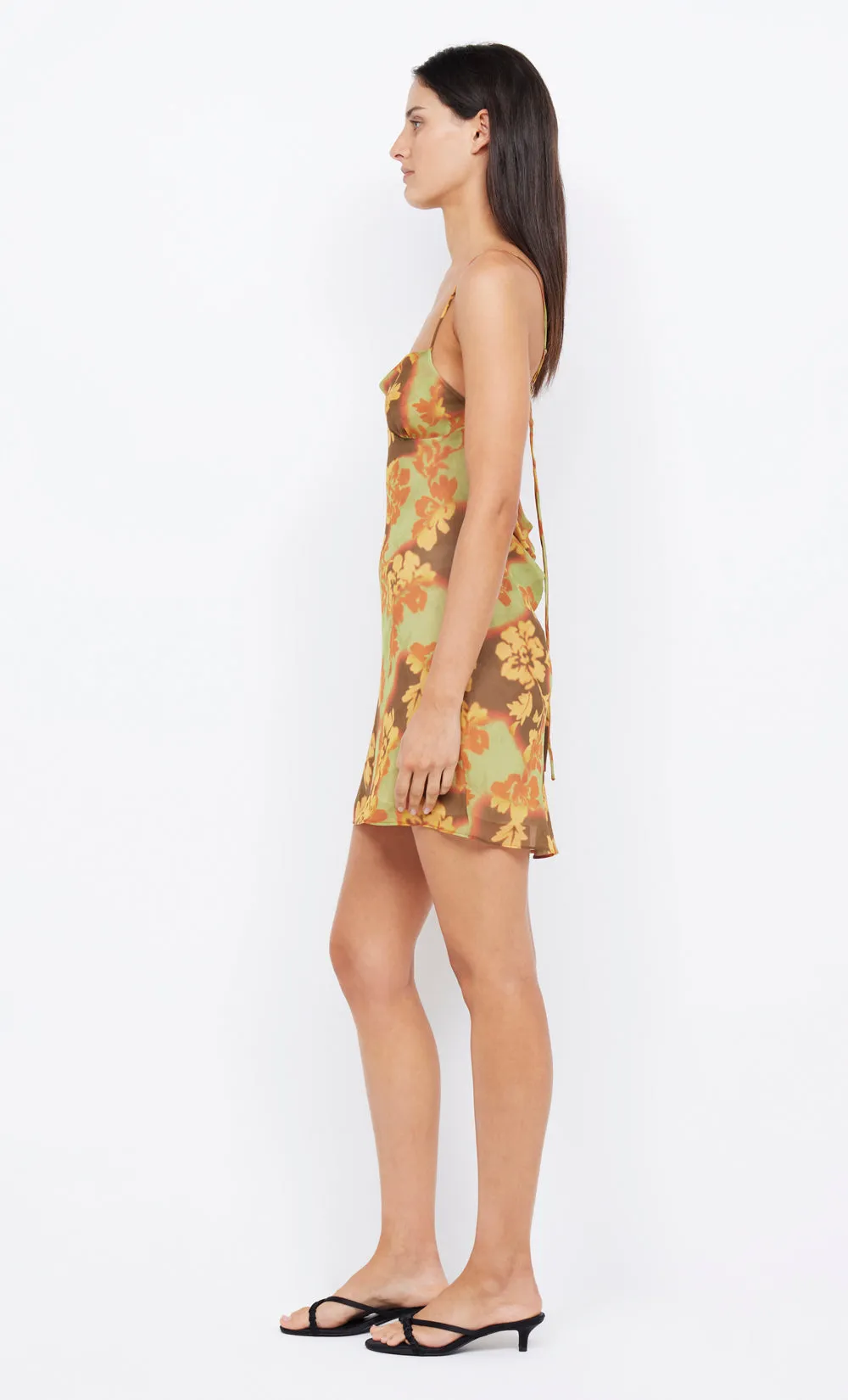 DREW MINI DRESS - HIBISCUS PATCH sold by bec + bridge product image thumbnail 4