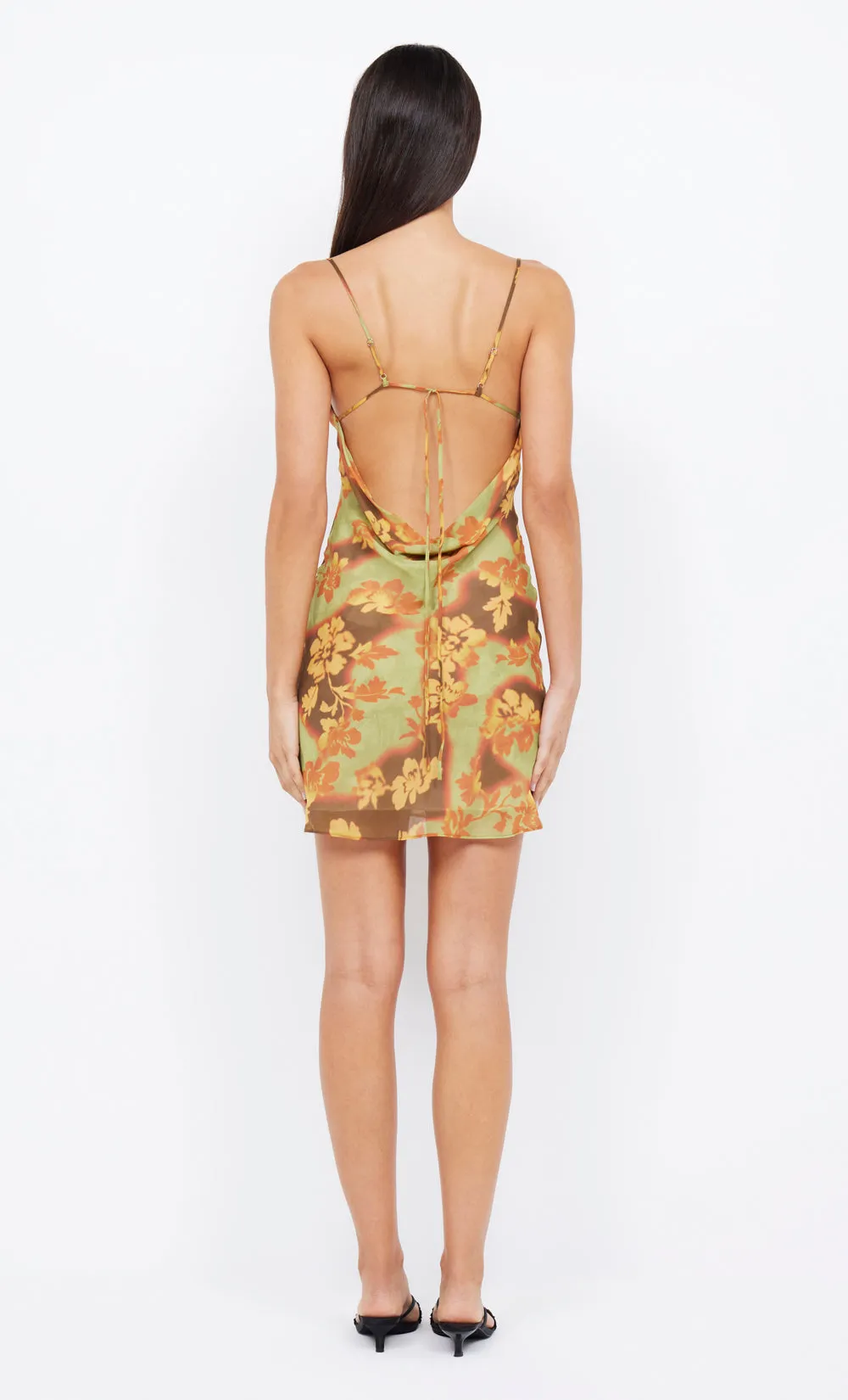 DREW MINI DRESS - HIBISCUS PATCH sold by bec + bridge product image thumbnail 2