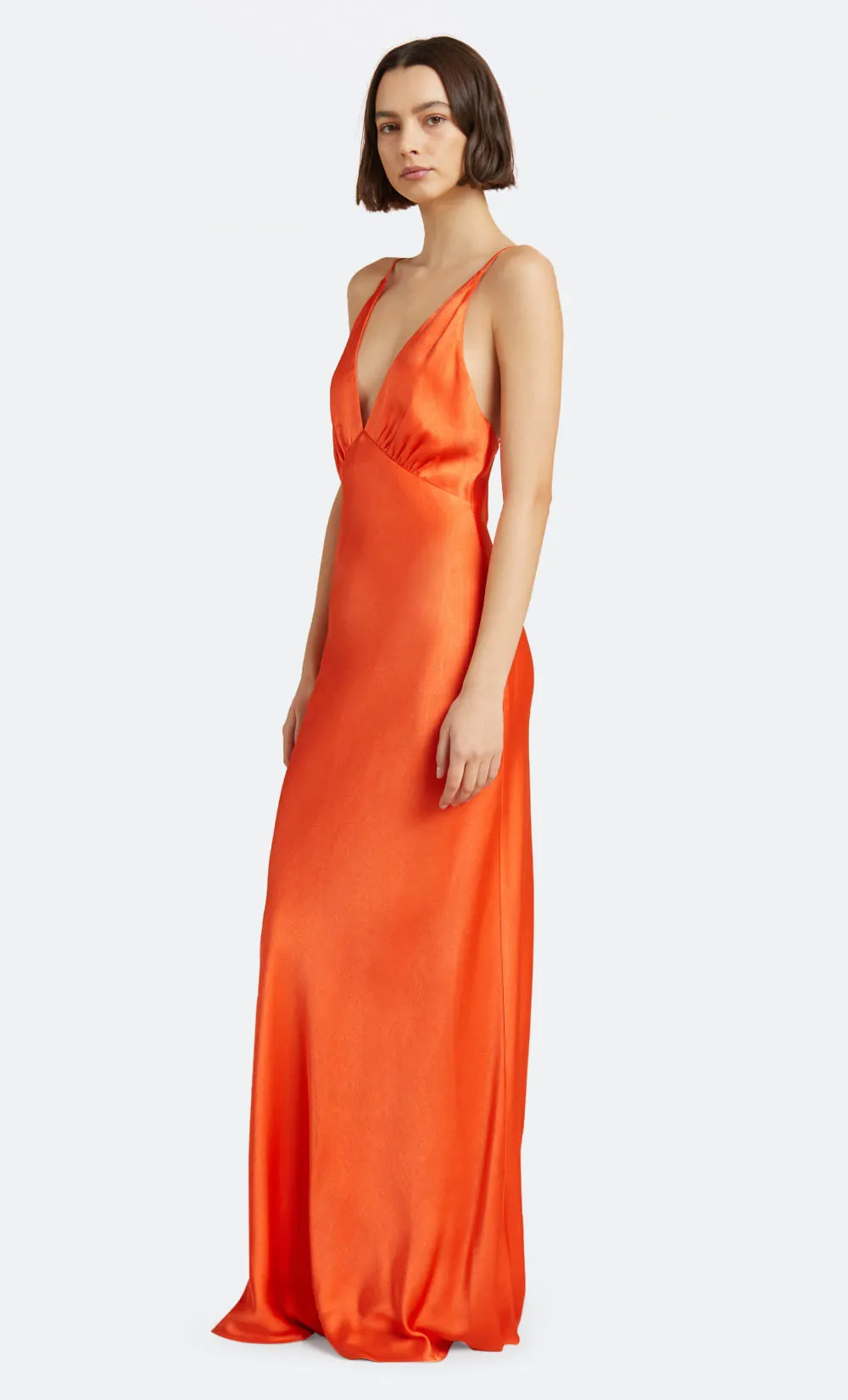 LORELAI V MAXI DRESS - FIRE RED sold by bec + bridge product image thumbnail 3