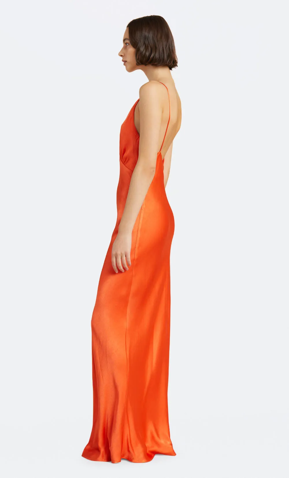 LORELAI V MAXI DRESS - FIRE RED sold by bec + bridge product image thumbnail 4