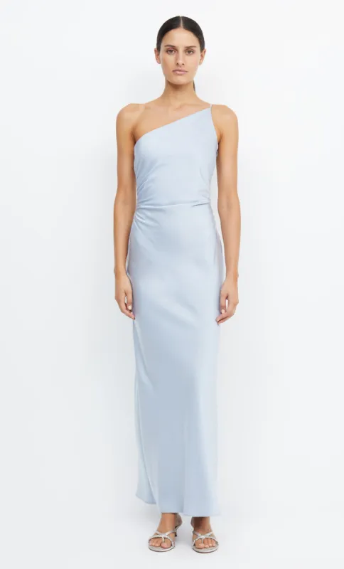 ETERNITY ASYM MAXI DRESS - DUSTY BLUE sold by bec + bridge