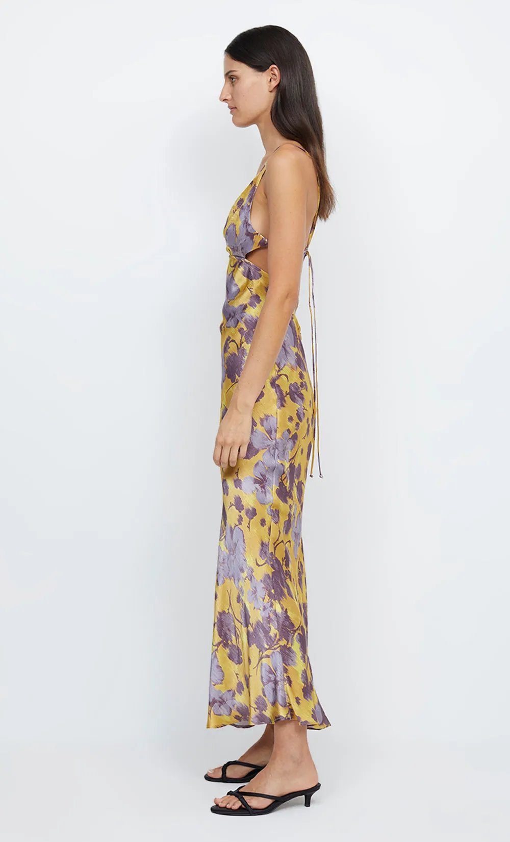 INDI STRAPPY MAXI DRESS - GOLDEN VIOLET sold by bec + bridge product image thumbnail 5