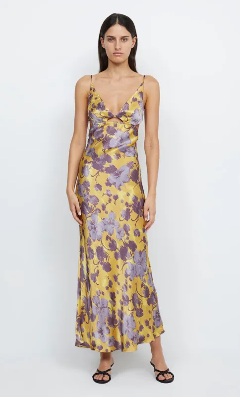 INDI STRAPPY MAXI DRESS - GOLDEN VIOLET sold by bec + bridge