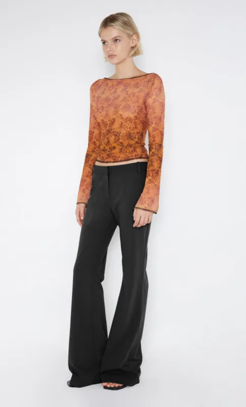 MARISSA BOOTLEG PANT - BLACK sold by bec + bridge