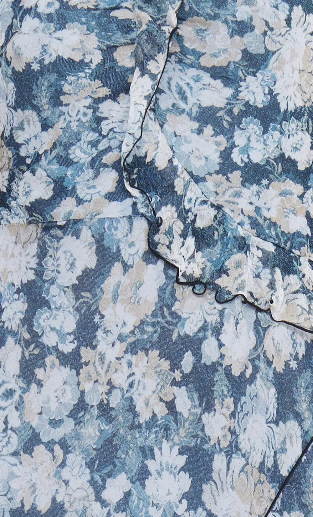 OPAL STRAPLESS MAXI DRESS - DENIM FLORAL sold by bec + bridge product image thumbnail 5