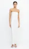MOON DANCE STRAPLESS DRESS - IVORY sold by bec + bridge