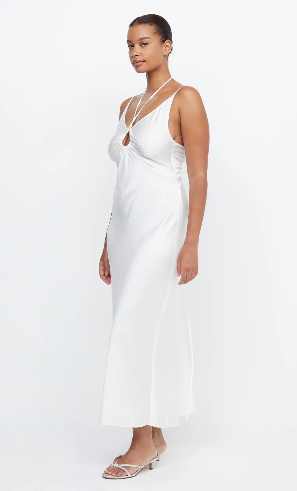 QUINN MAXI DRESS - IVORY sold by bec + bridge product image thumbnail 4