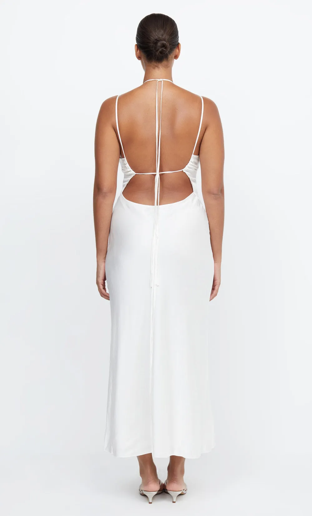 QUINN MAXI DRESS - IVORY sold by bec + bridge product image thumbnail 3