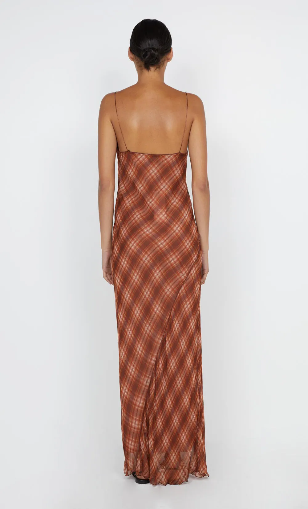 DEVI MAXI DRESS - DESERT CHECK sold by bec + bridge product image thumbnail 3