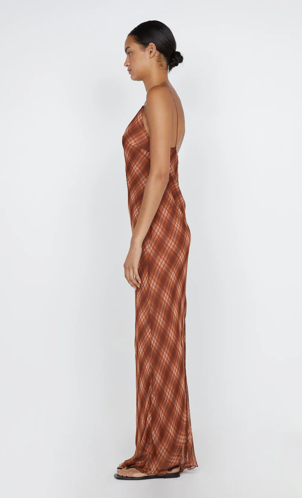 DEVI MAXI DRESS - DESERT CHECK sold by bec + bridge product image thumbnail 4