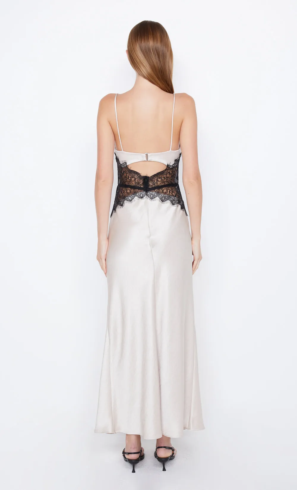 CAMILLE MAXI DRESS - SAND/BLACK sold by bec + bridge product image thumbnail 2