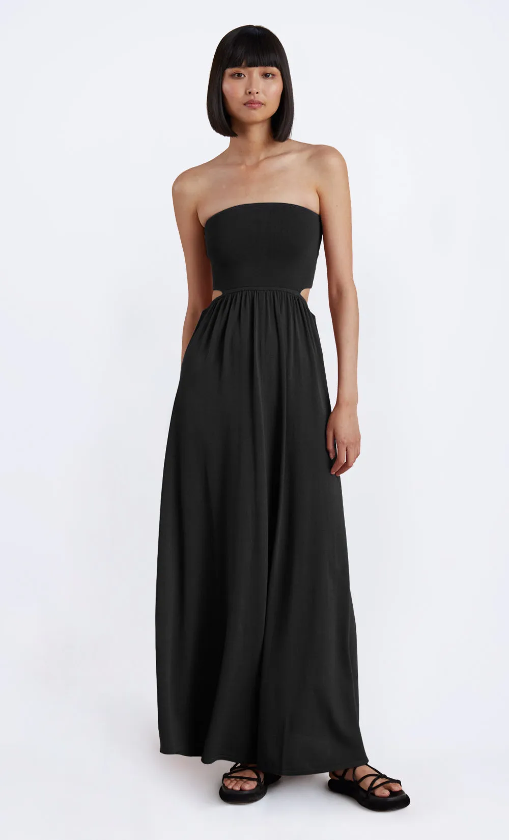 MIRANDA KNIT DRESS - BLACK sold by bec + bridge