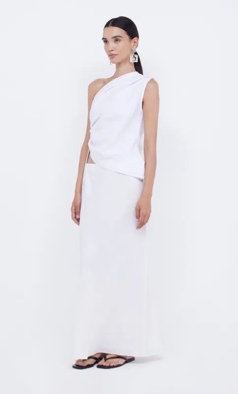 LARA MAXI SKIRT - IVORY sold by bec + bridge