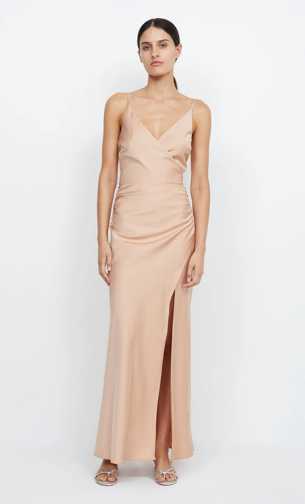 ETERNITY V MAXI DRESS - ROSE GOLD sold by bec + bridge