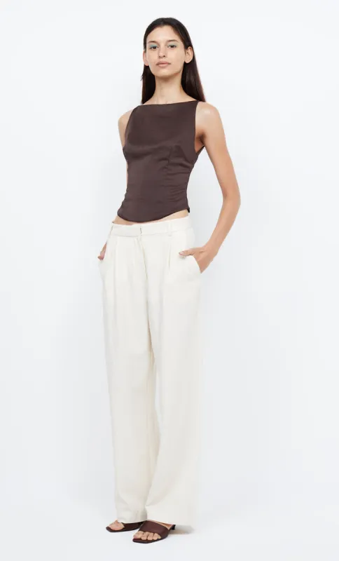 COASTLINER PANT - CREAM made by bec + bridge
