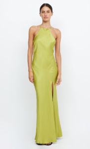TERESA HALTER MAXI DRESS - WASABI sold by bec + bridge
