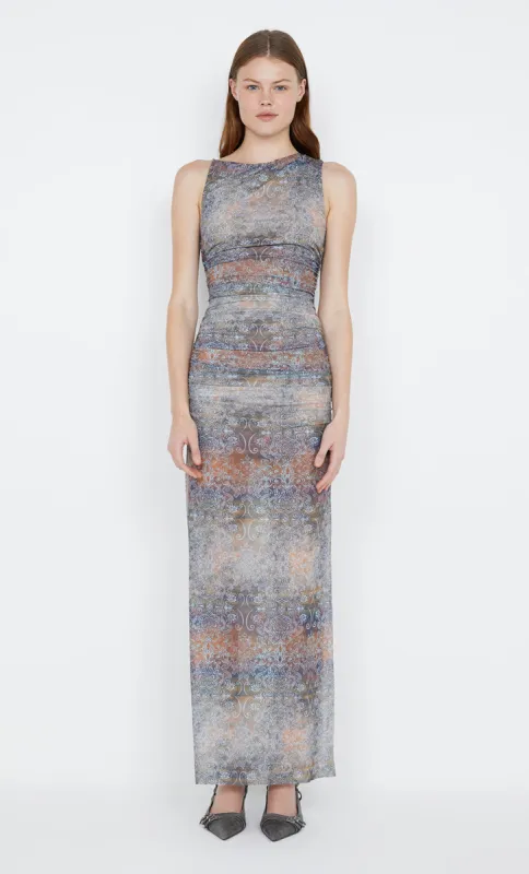 MALAYA MAXI DRESS - SKYFIRE OMBRE sold by bec + bridge