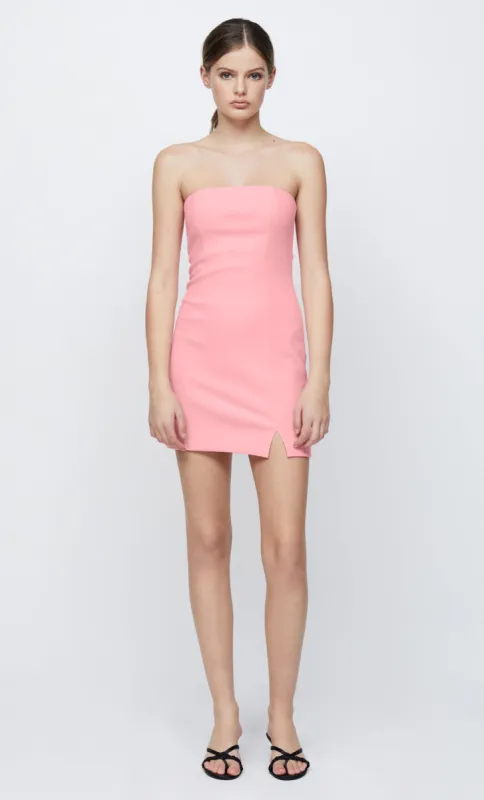 KARINA STRAPLESS SPLIT MINI  - GUAVA sold by bec + bridge