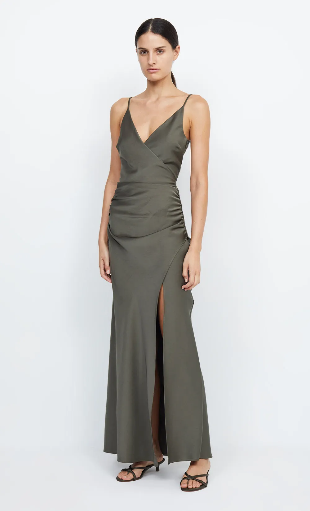 ETERNITY V MAXI DRESS - DARK WILLOW sold by bec + bridge product image thumbnail 3
