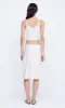 KAIA BIAS MIDI SKIRT - IVORY sold by bec + bridge