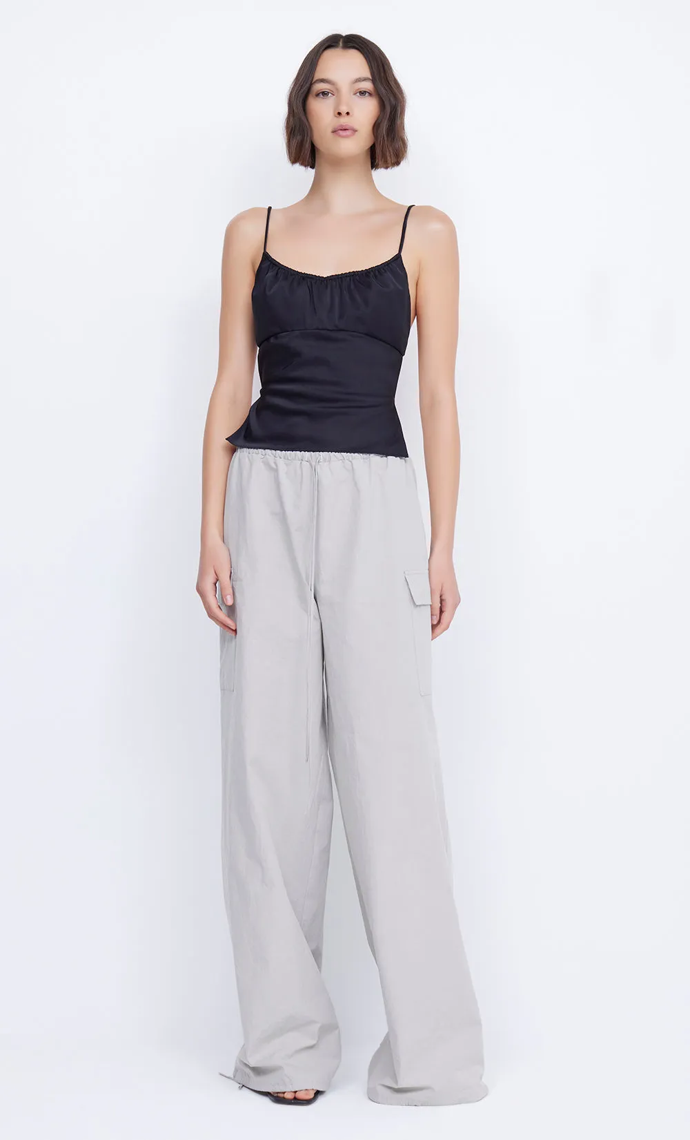 AIMEE CARGO PANT - STONE sold by bec + bridge product image thumbnail 2