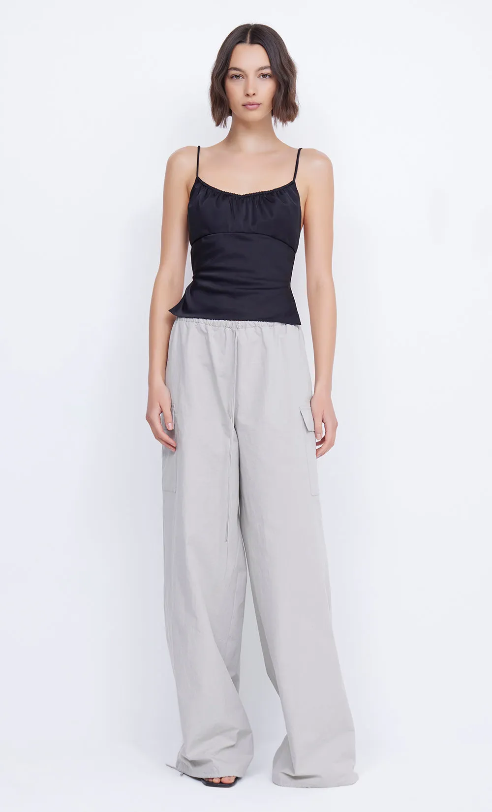 AIMEE CARGO PANT - STONE sold by bec + bridge product image thumbnail 3