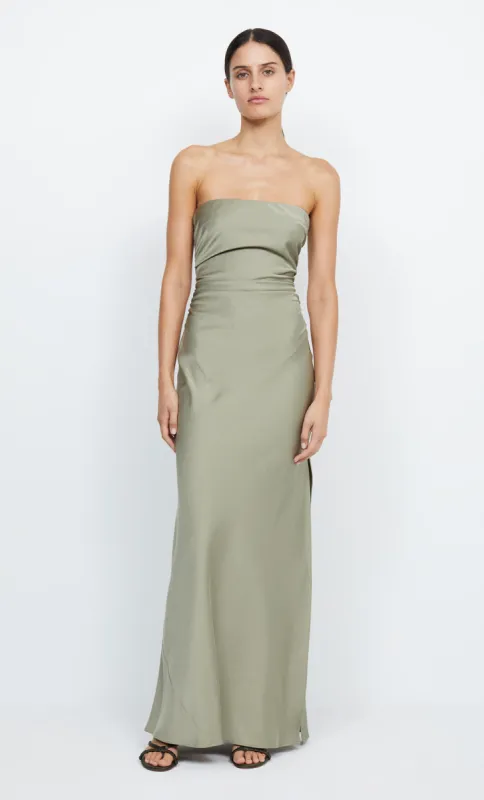 ETERNITY STRAPLESS MAXI DRESS - SAGE sold by bec + bridge