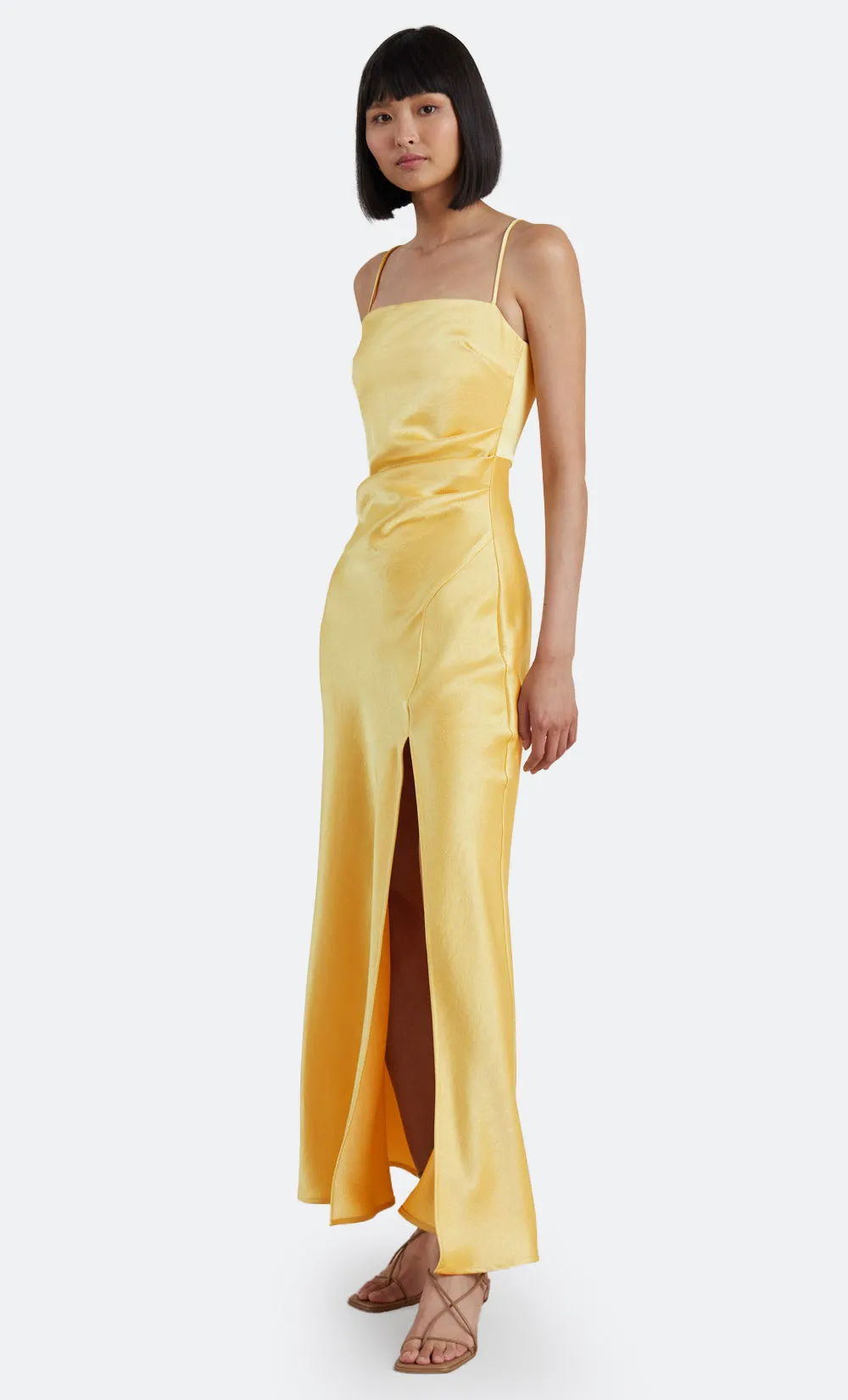 NADIA MAXI DRESS - STRAW sold by bec + bridge product image thumbnail 3