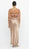 MOON DANCE STRAPLESS DRESS - GOLDEN sold by bec + bridge