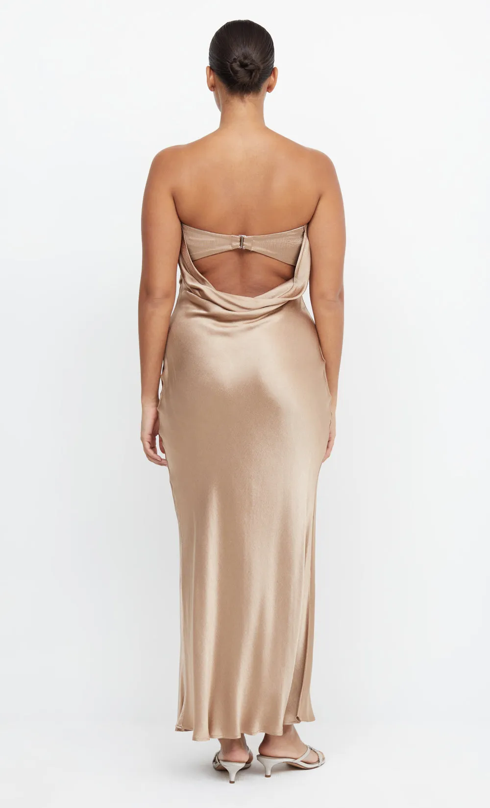 MOON DANCE STRAPLESS DRESS - GOLDEN sold by bec + bridge product image thumbnail 3
