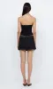JEWEL MINI SKIRT - BLACK/BLACK sold by bec + bridge