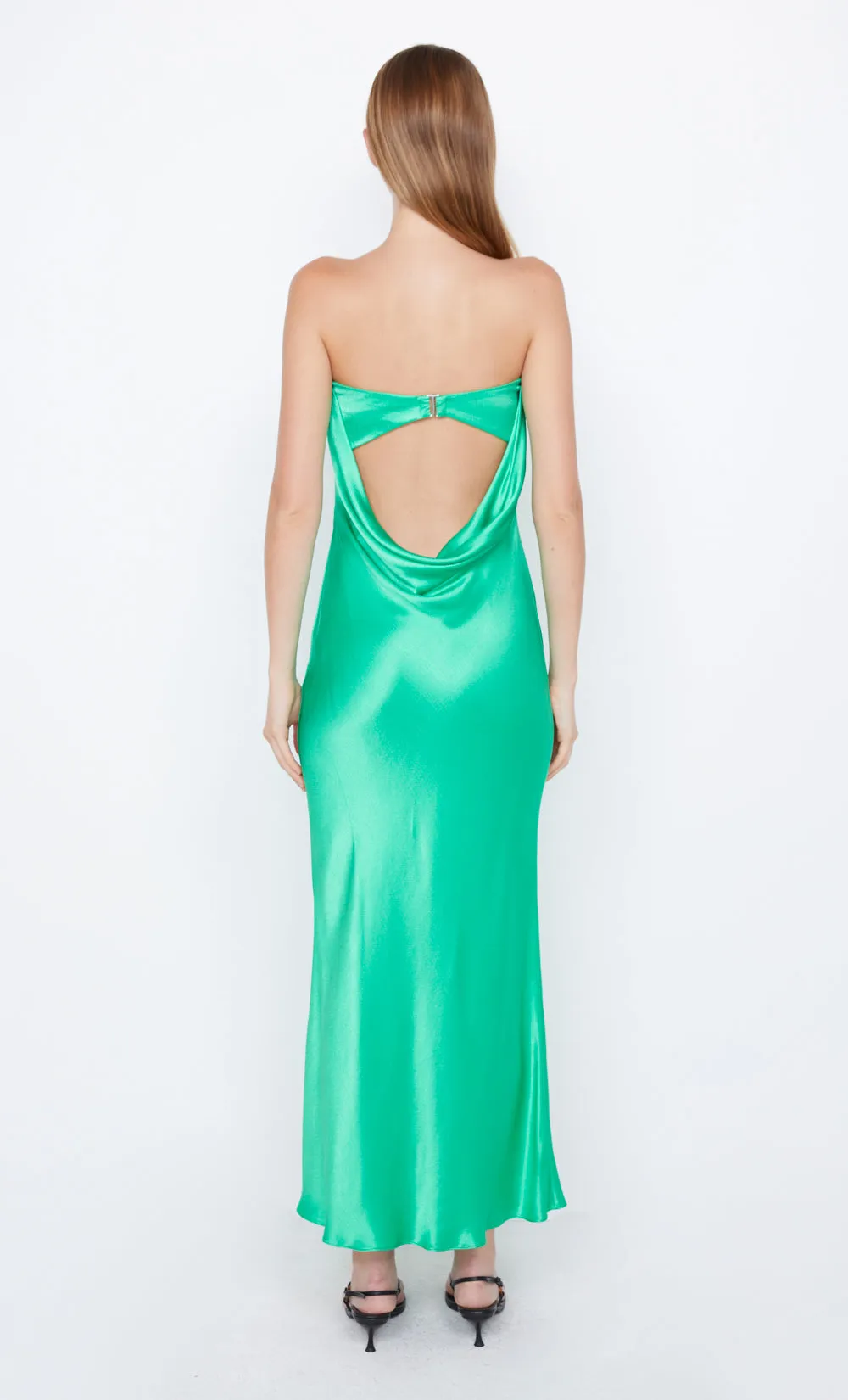 MOON DANCE STRAPLESS DRESS - EMERALD sold by bec + bridge product image thumbnail 2