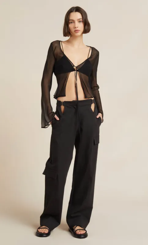 CHERI TOP - BLACK sold by bec + bridge