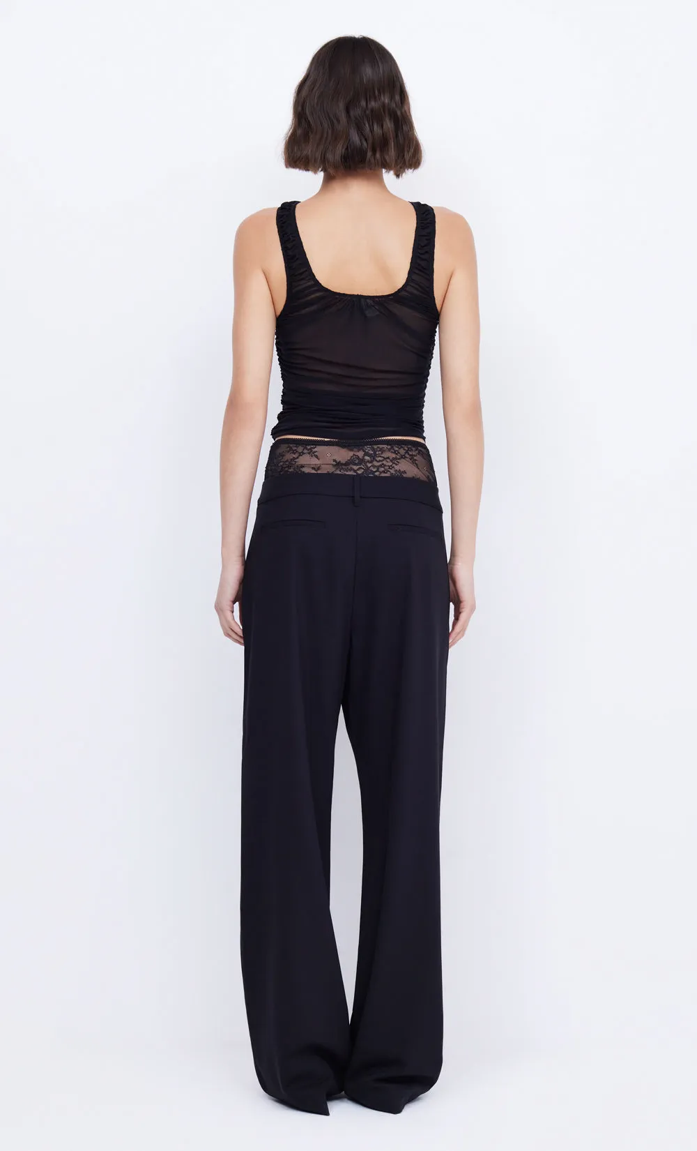 JEWEL SLOUCHED PANT - BLACK/BLACK sold by bec + bridge product image thumbnail 4