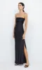 ETERNITY STRAPLESS MAXI DRESS - BLACK sold by bec + bridge