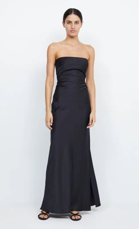 ETERNITY STRAPLESS MAXI DRESS - BLACK sold by bec + bridge