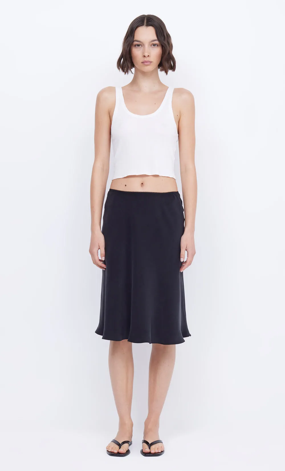 PIPER BIAS MIDI SKIRT - BLACK sold by bec + bridge product image thumbnail 2
